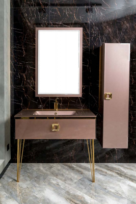 Консоль 100 см ArmadiArt Lucido (770-100-PU), лиловый