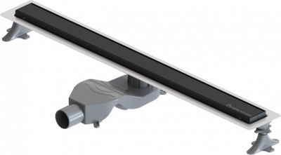 Душевой лоток 60 см ArmadiArt Premium Linea (982-60-B), черный матовый