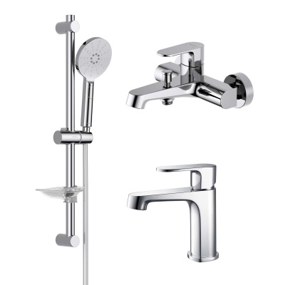 Комплект смесителей AQUATEK Оберон AQ1230CR