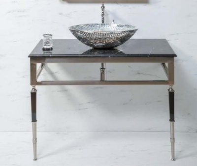 Консоль 100 см ArmadiArt Vogue (890-CR), хром