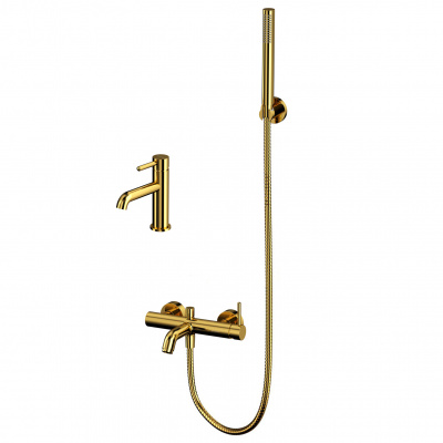 Комплект смесителей для ванны WHITECROSS YSET12311GL S-size