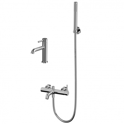 Комплект смесителей для ванны WHITECROSS YSET123111CR M-size