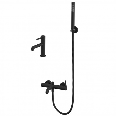 Комплект смесителей для ванны WHITECROSS YSET12311BL S-size